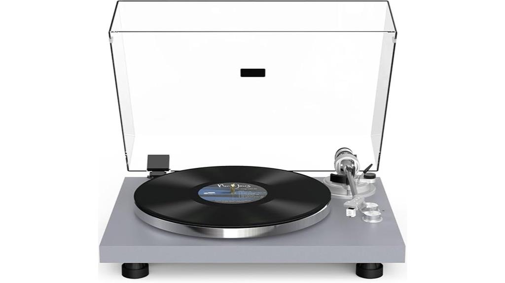 wireless turntable with carbon fiber