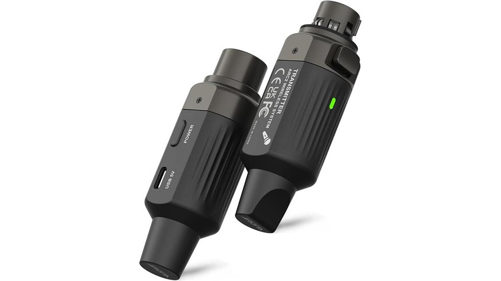 wireless uhf microphone system