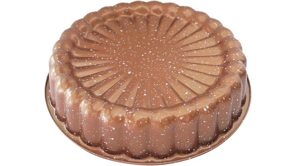 10 inch flower shaped cake