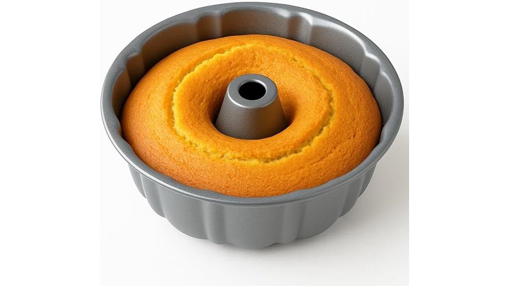 10 inch fluted cake pan