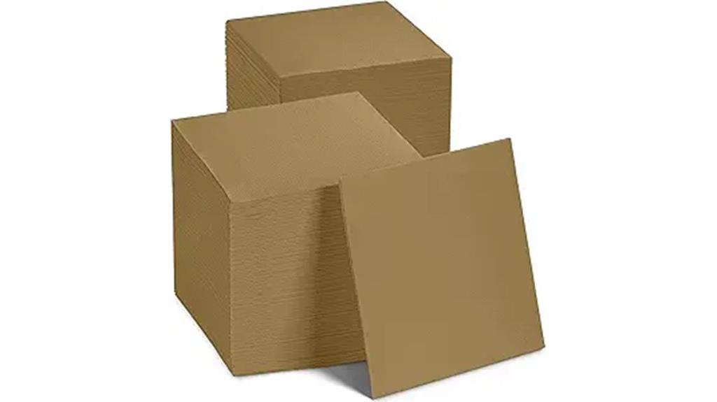 200 pack quilted beverage napkins