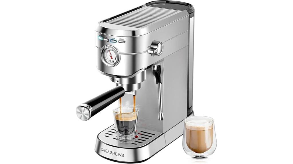 20 bar espresso brewing