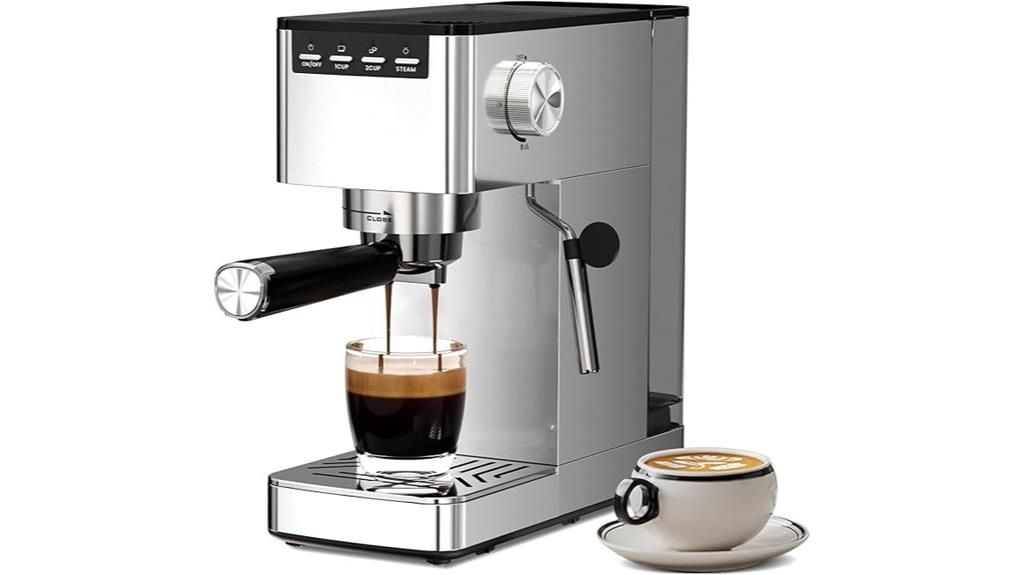 20 bar espresso machine