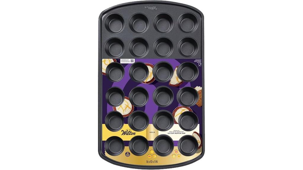 24 cup non stick muffin pan