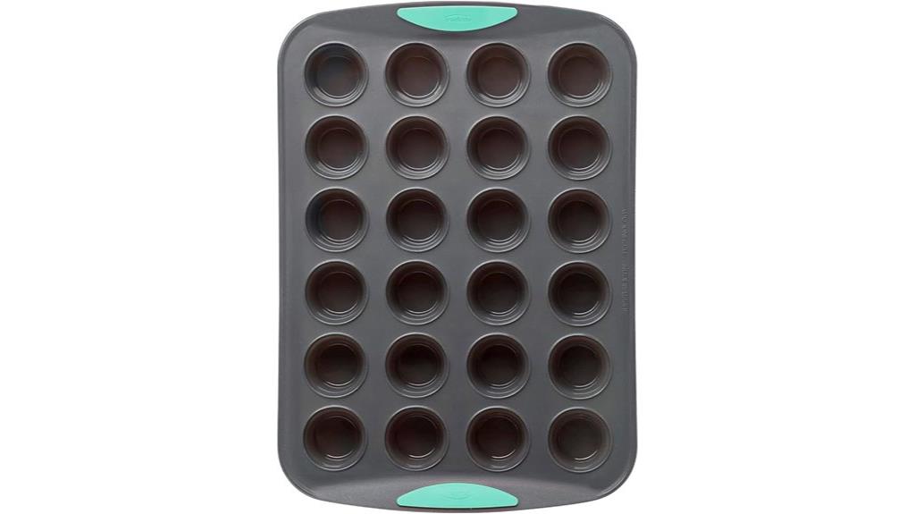 24 cup silicone muffin pan