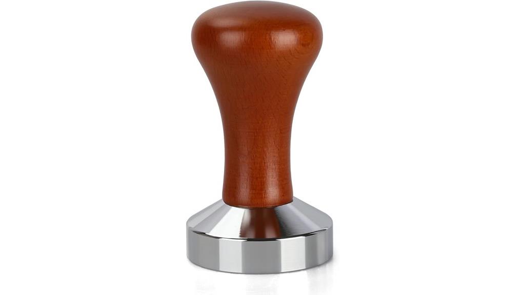 51mm stainless steel tamper