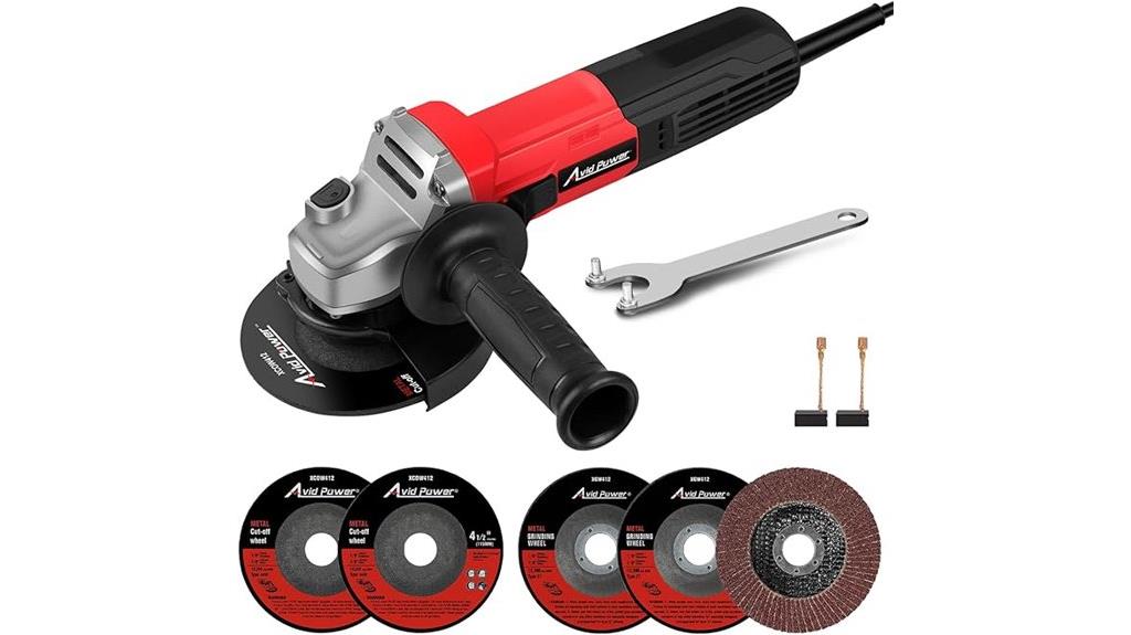 7 5 amp angle grinder