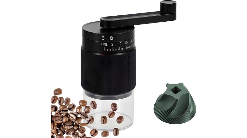 adjustable ceramic burr grinder