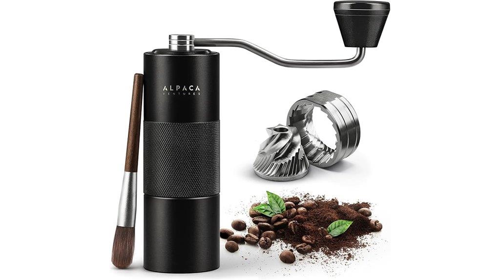 alpaca ventures manual grinder