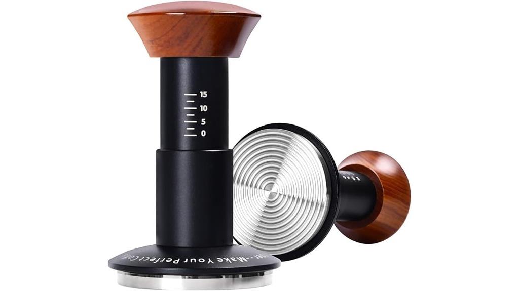 automatic portafilter tamper