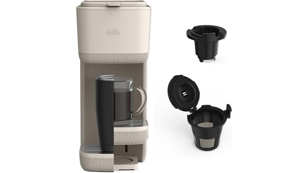 bella single serve coffee maker