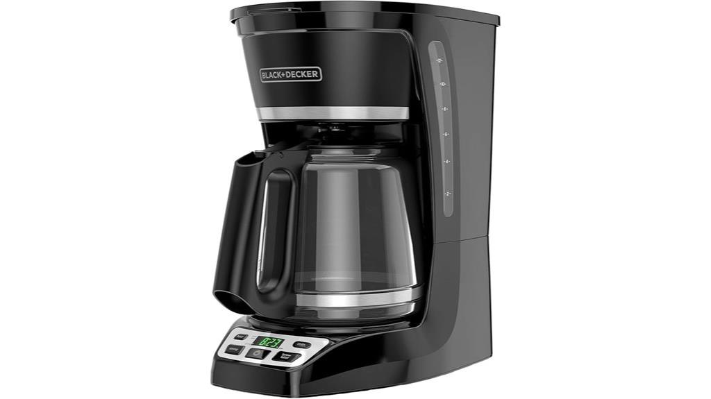 black coffee maker 12 cup