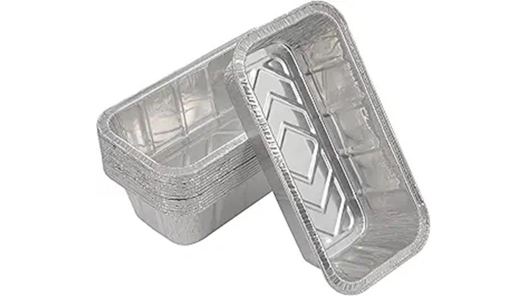 bulk disposable aluminum loaf pans