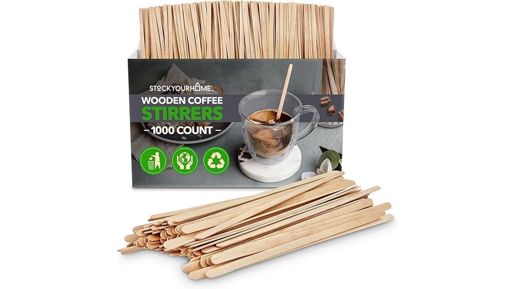 bulk wooden coffee sticks