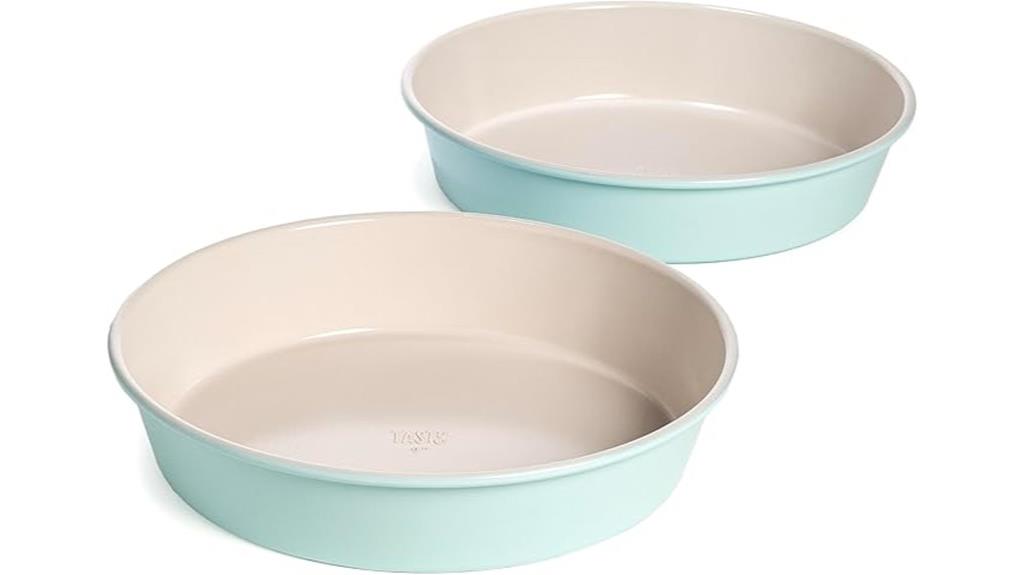 ceramic 9 inch cake pans