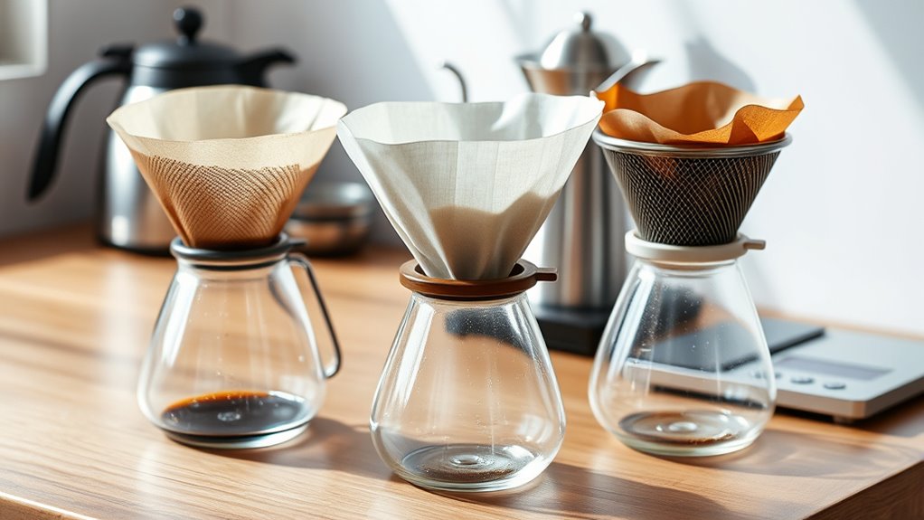 choosing optimal pour over filters