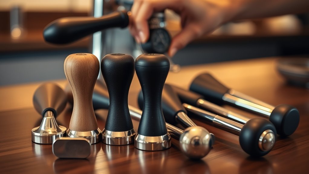 choosing the right coffee tamper