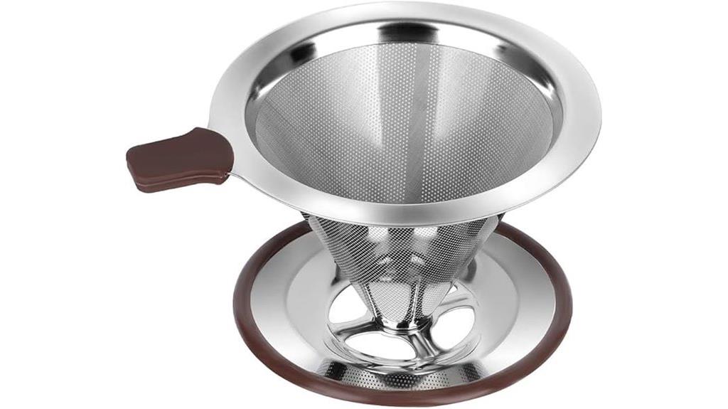 coffee brewing stand