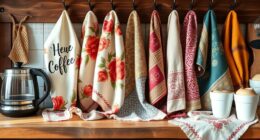 coffee lover kitchen linens