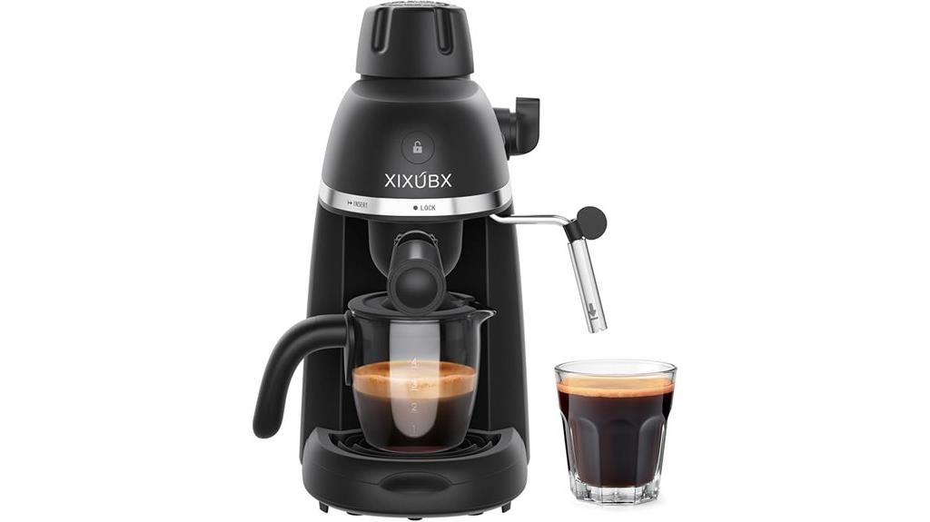 coffee machine with safety
