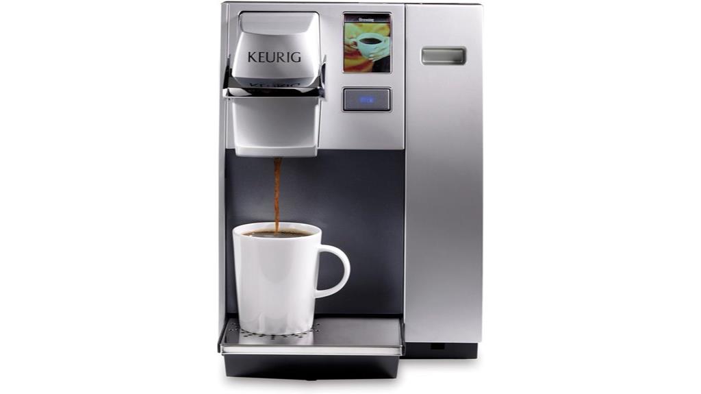 commercial silver coffee maker