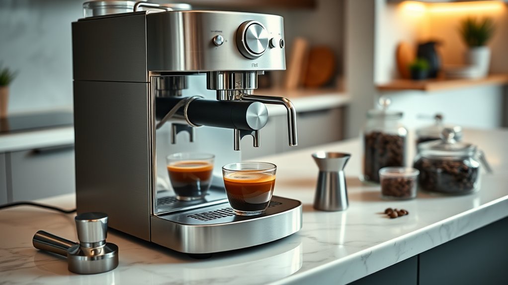 compact barista quality espresso makers