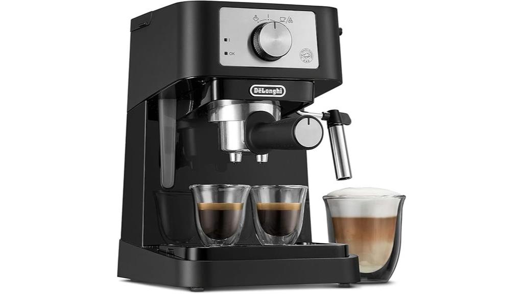 compact delonghi coffee machine