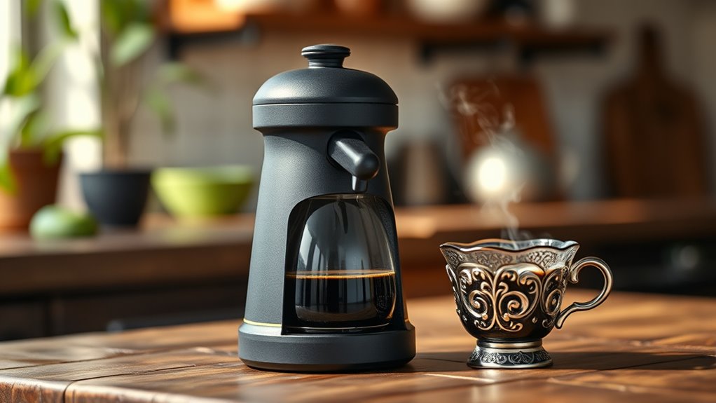 compact espresso brewing options