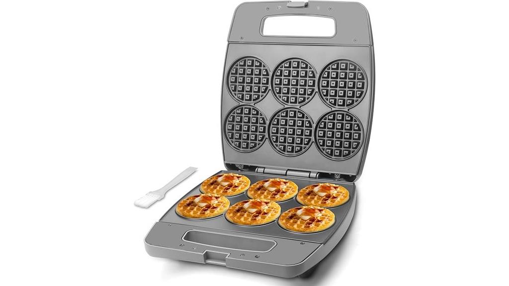 compact multi waffle bakery