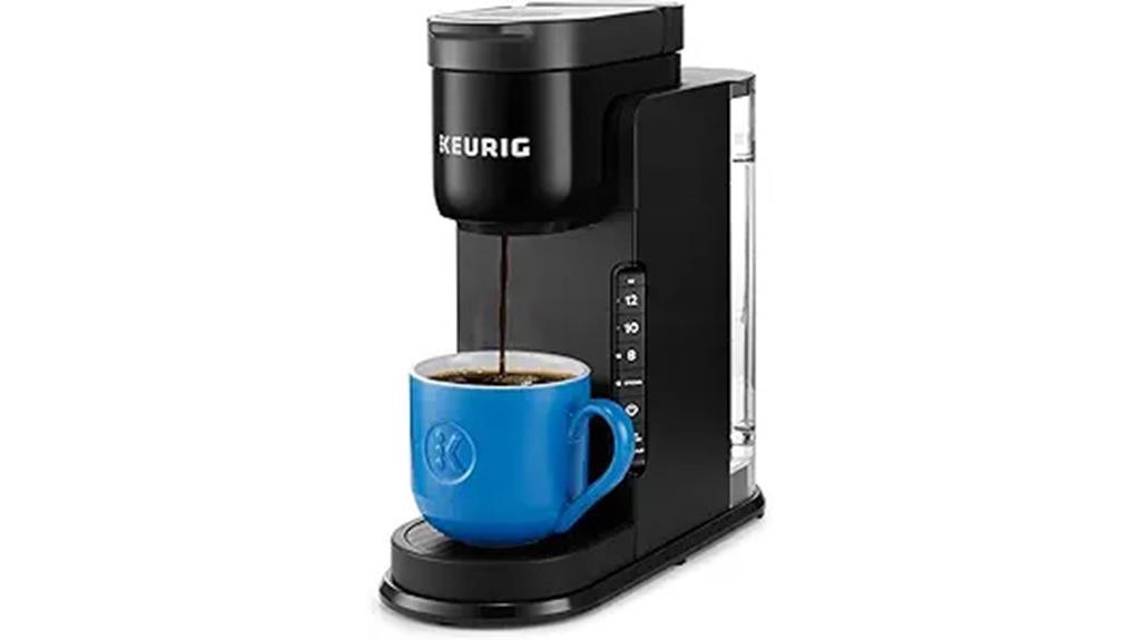 compact single serve coffee brewer