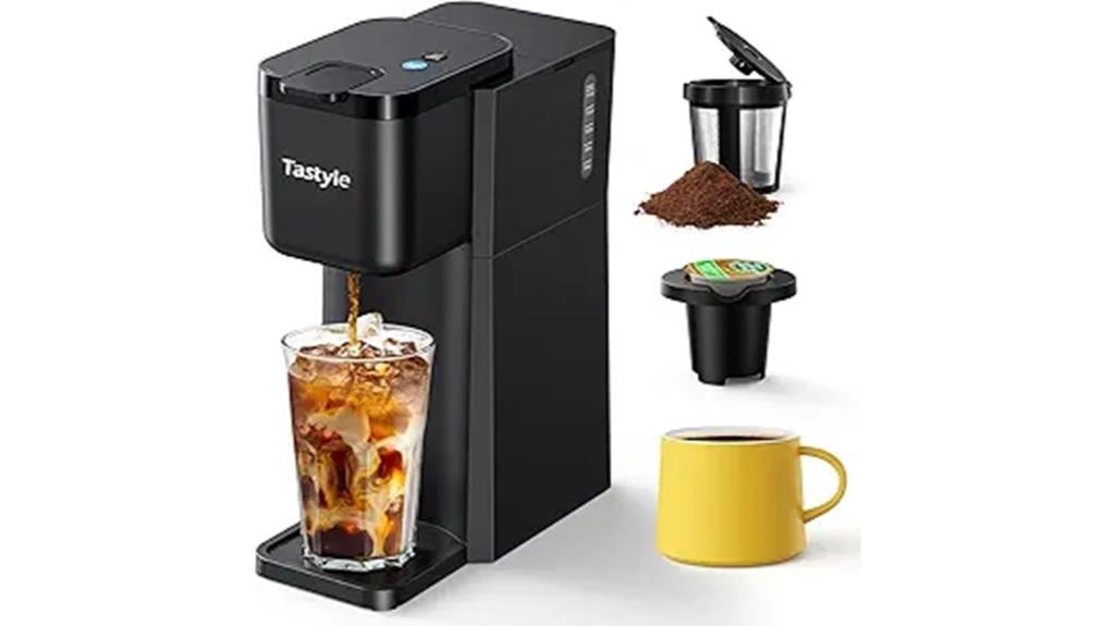 compact single serve coffee maker