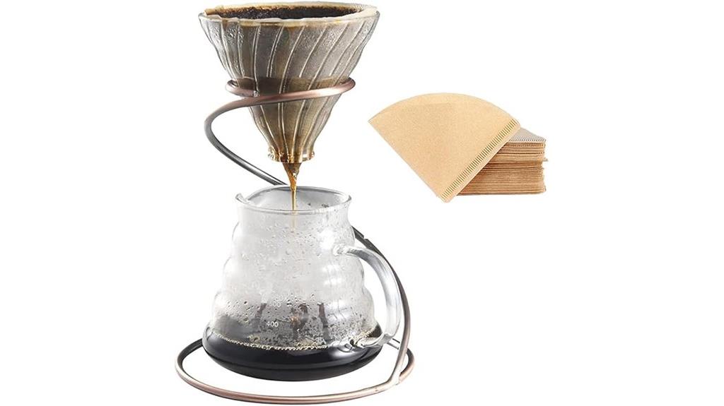 complete pour over coffee set