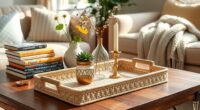 cozy coffee table decor
