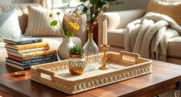 cozy coffee table decor