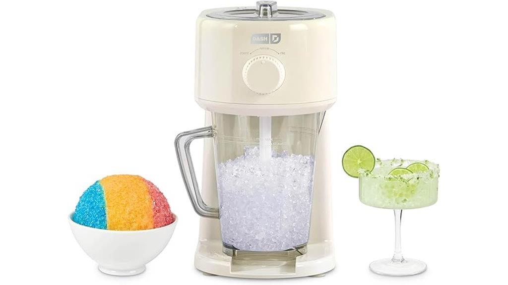 deluxe shaved ice maker