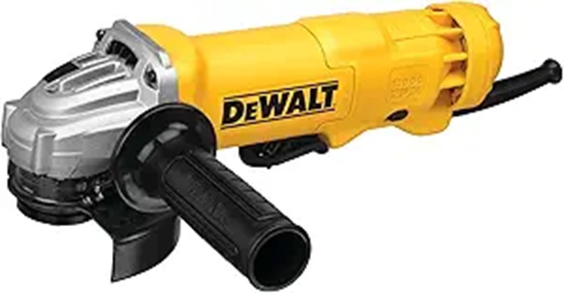 dewalt 4 5 inch angle grinder