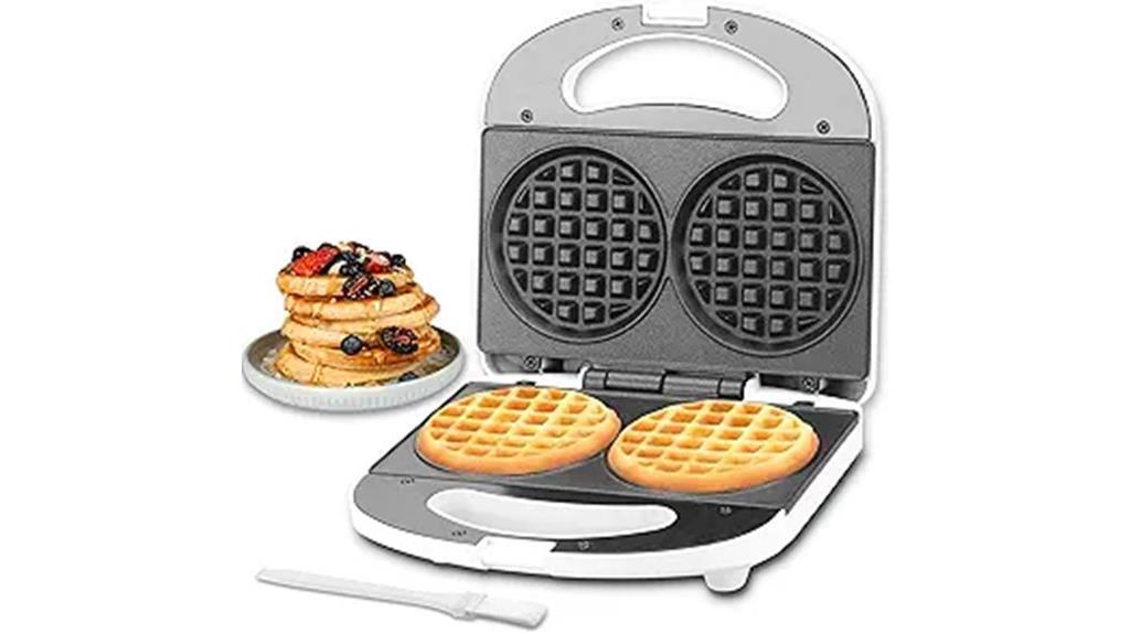 dual waffle and chaffle maker