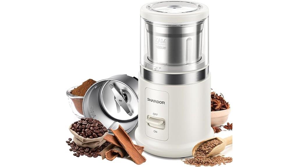 electric coffee grinder bowl