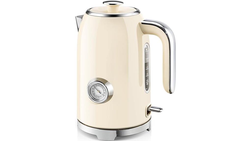 electric kettle with thermometer