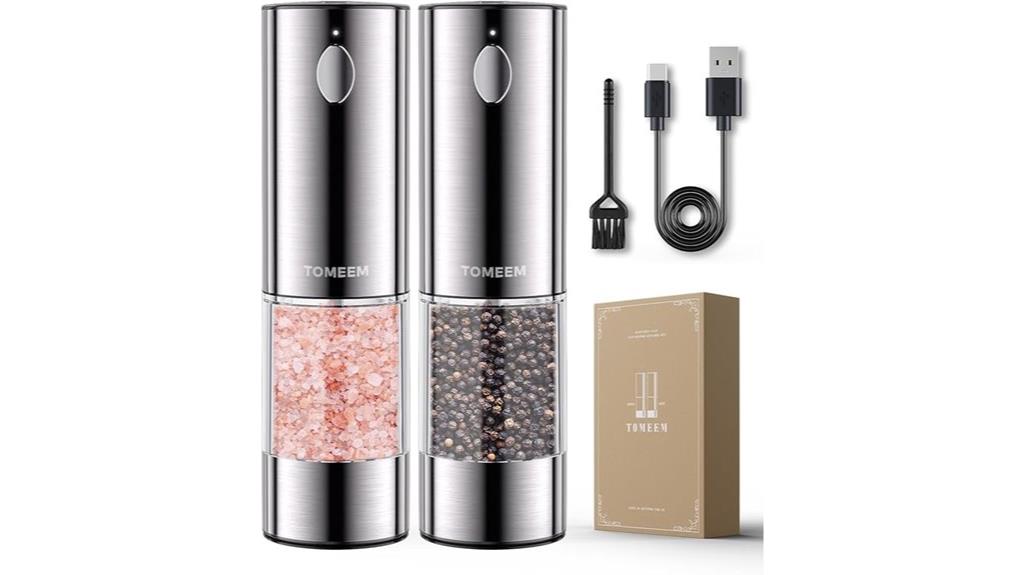 electric salt pepper set
