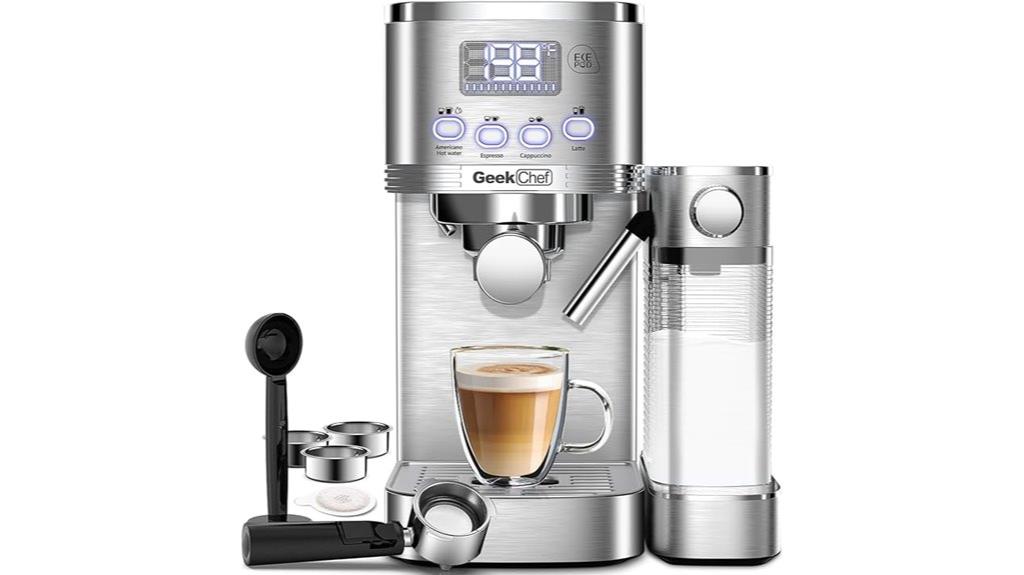 espresso cappuccino machine milk