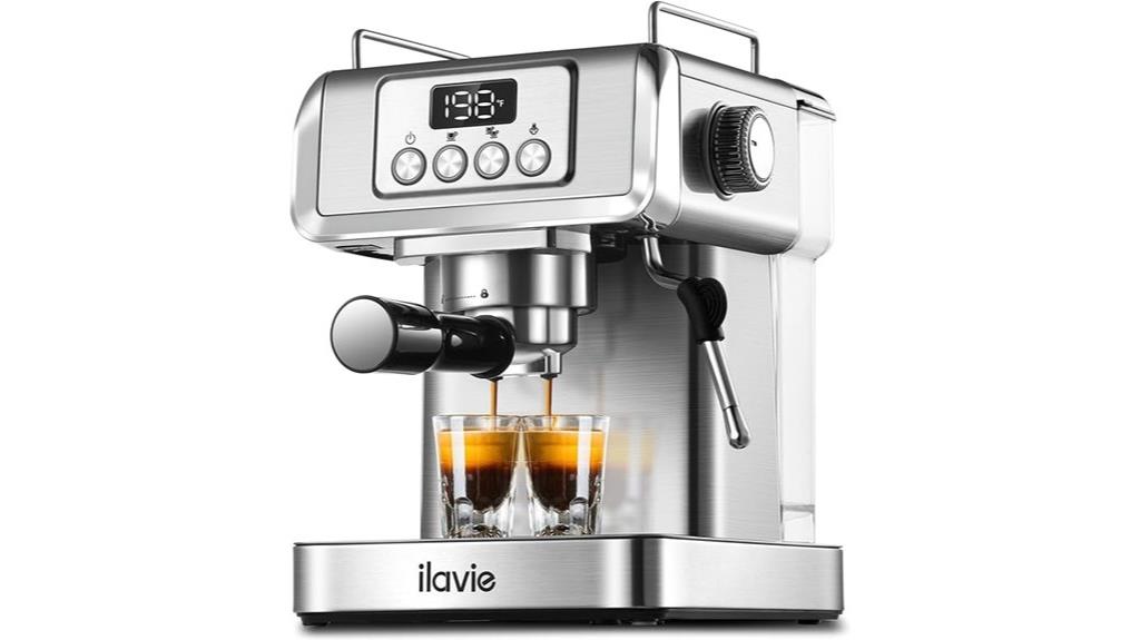 espresso machine with frother