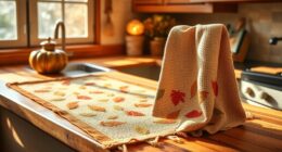 fall kitchen linen ideas