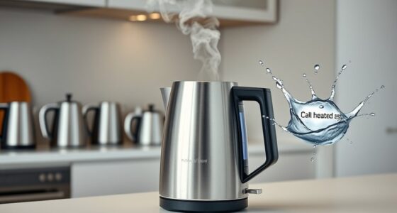 fast boiling electric kettles