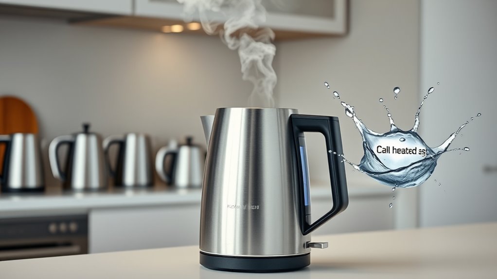 fast boiling electric kettles