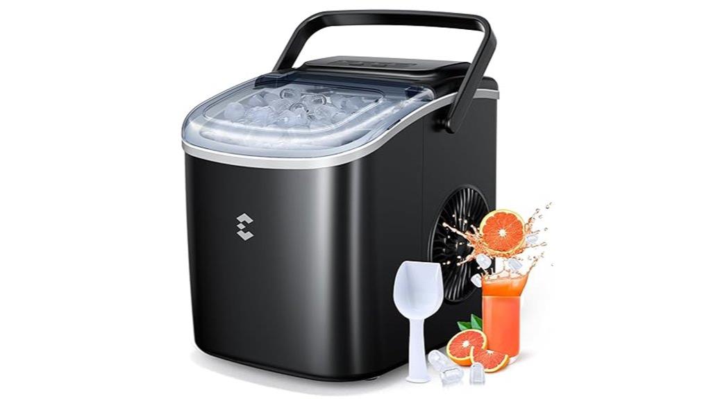 fast self cleaning ice maker