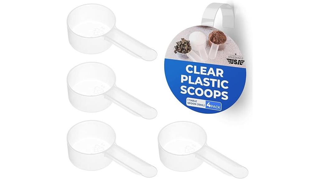 four spoon measuring set
