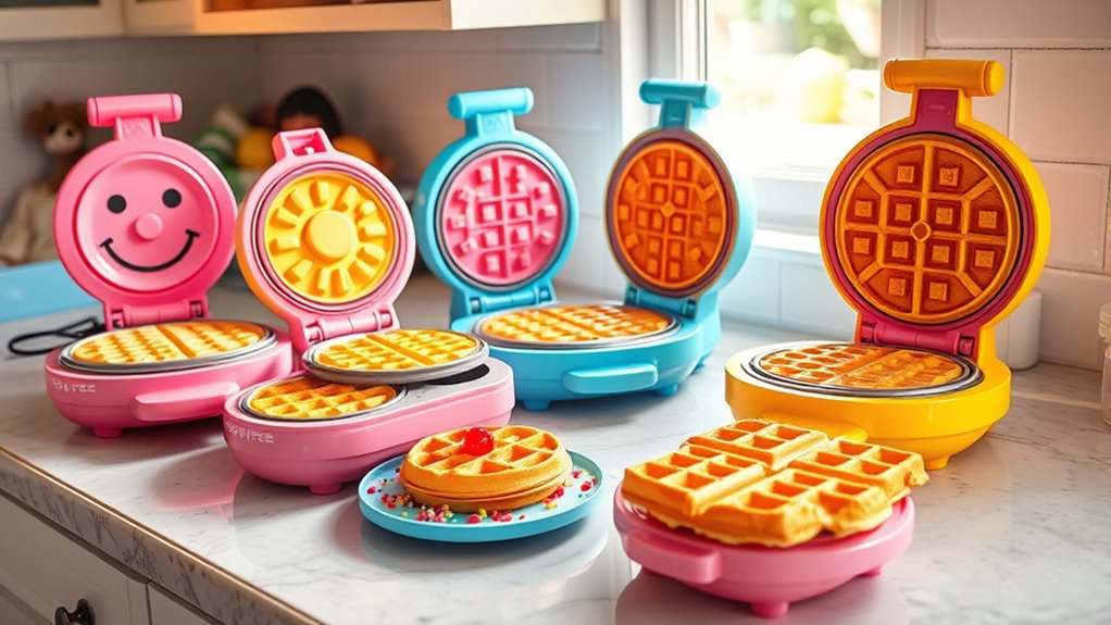 fun kid friendly waffle makers