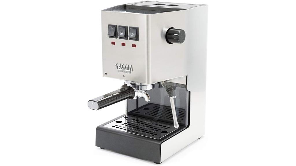 gaggia classic stainless steel