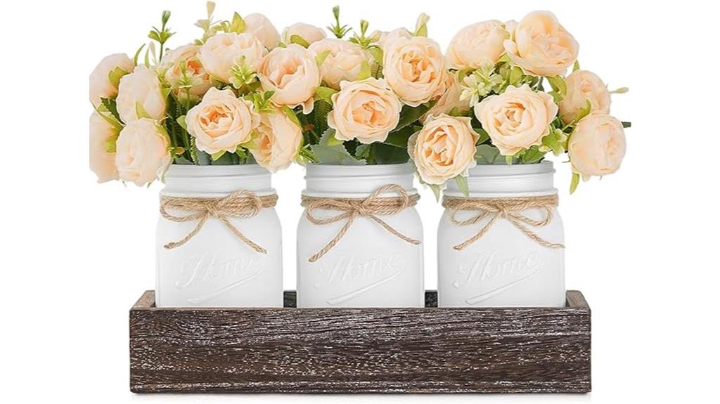 glass jar wedding decor
